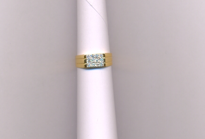 DIAMOND RING GENTS FANCY