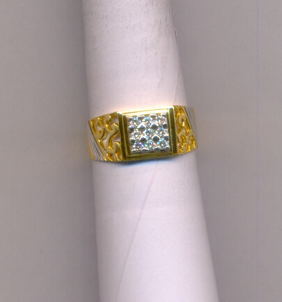 DIAMOND RING GENTS FANCY