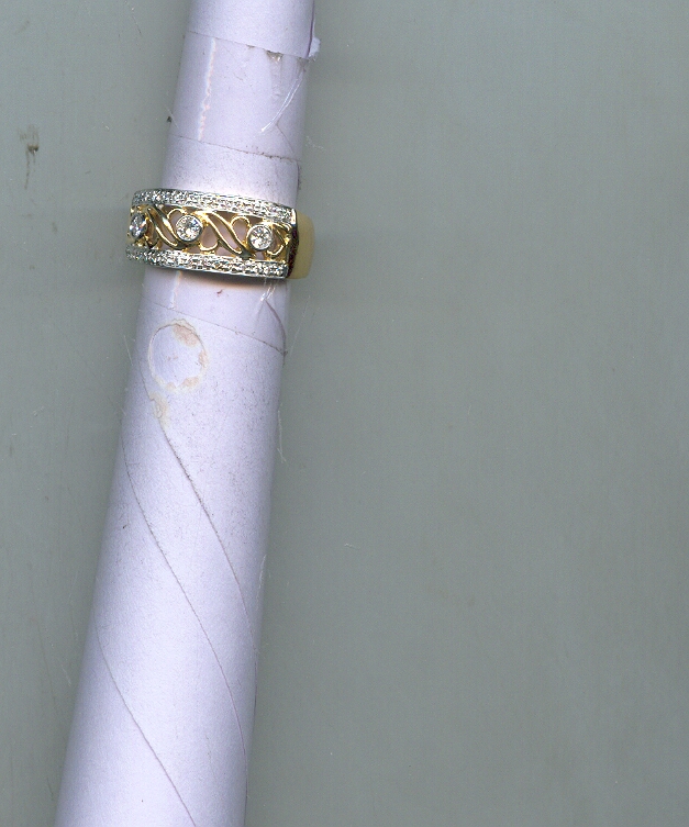 DIAMOND RING GENTS FANCY
