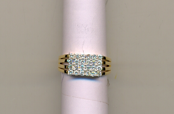 DIAMOND RING GENTS FANCY