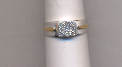 DIAMOND RING GENTS FANCY