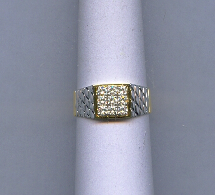 DIAMOND RING GENTS FANCY