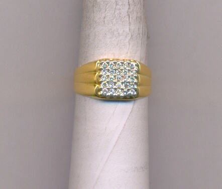DIAMOND RING GENTS FANCY