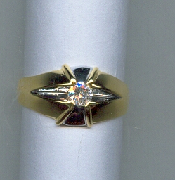 DIAMOND RING GENTS FANCY