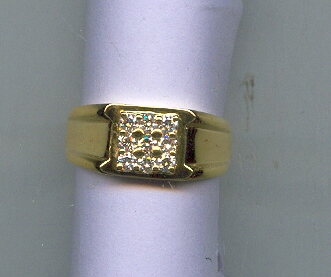 DIAMOND RING GENTS FANCY
