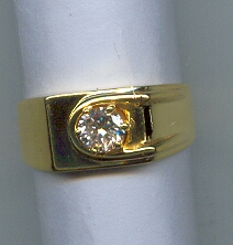 DIAMOND RING GENTS FANCY