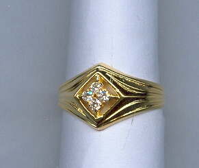 DIAMOND RING GENTS FANCY