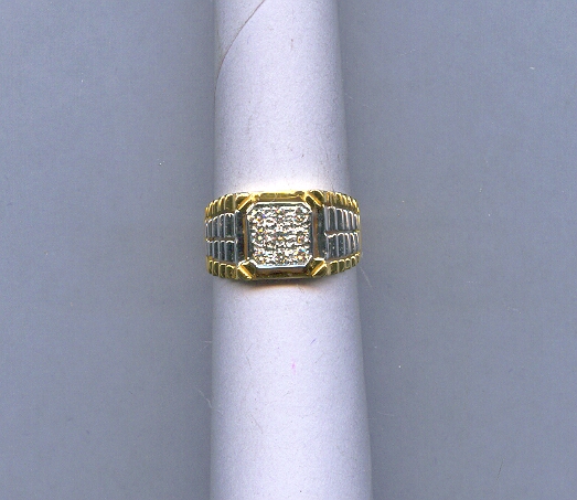 DIAMOND RING GENTS FANCY