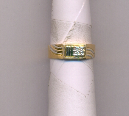 DIAMOND RING GENTS FANCY