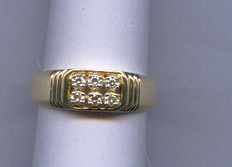 DIAMOND RING GENTS FANCY