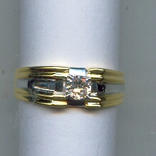 DIAMOND RING GENTS FANCY