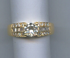 DIAMOND RING GENTS FANCY