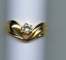 DIAMOND RING GENTS FANCY