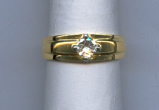 DIAMOND RING GENTS FANCY