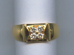 DIAMOND RING GENTS FANCY