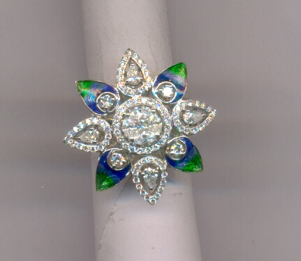 DIAMOND RING LADIES FANCY