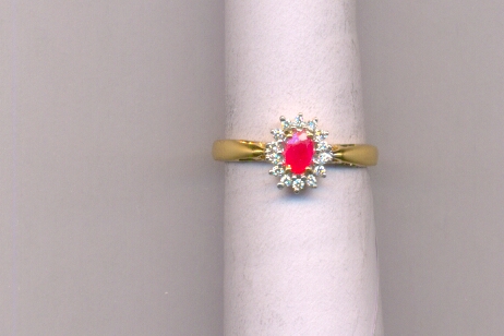 DIAMOND RING LADIES FANCY