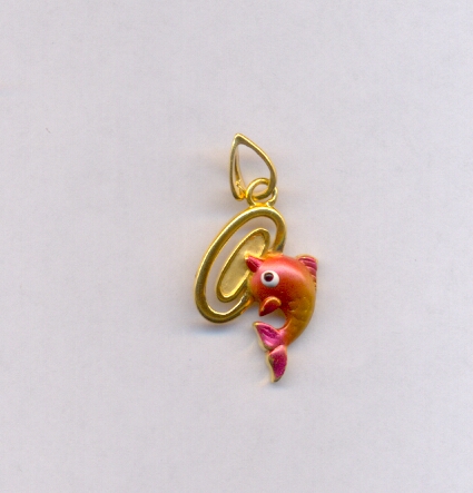 GOLD PENDENT CASTING