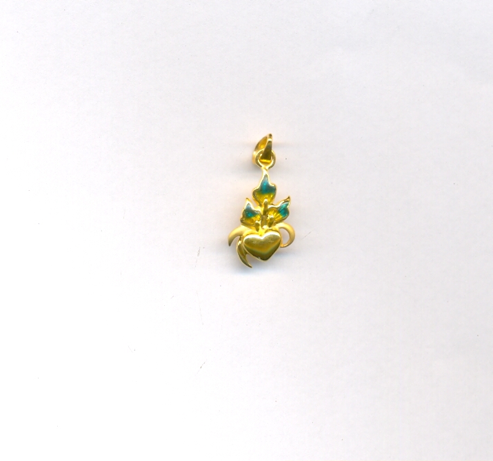 GOLD PENDENT CASTING