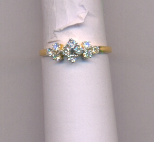 DIAMOND RING LADIES FANCY