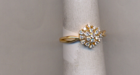 DIAMOND RING LADIES FANCY