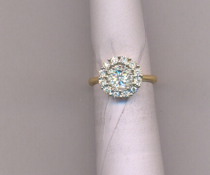 DIAMOND RING LADIES FANCY