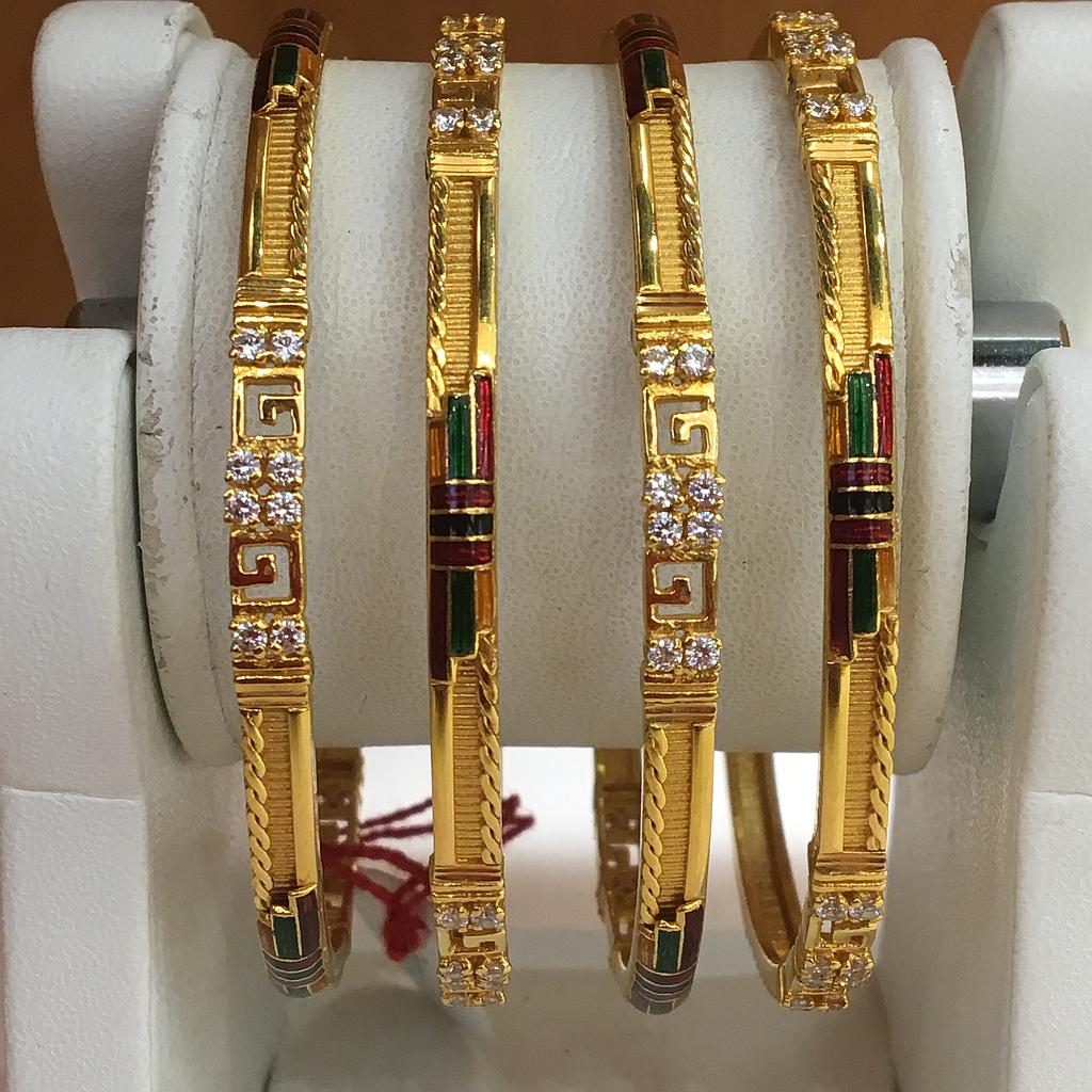 GOLD BANGLE PLAIN FANCY