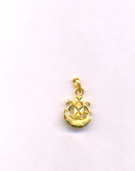 GOLD PENDENT CASTING