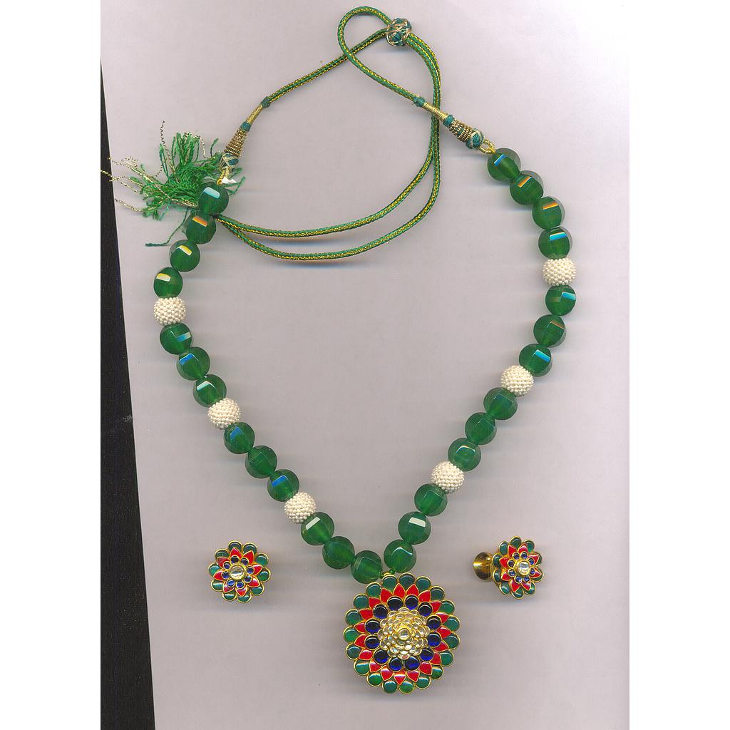 DIAMOND HALF SET ROUND POLKI