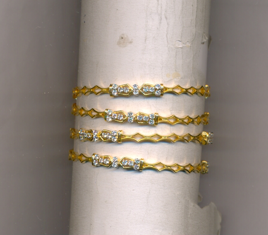 GOLD BANGLE PLAIN FANCY