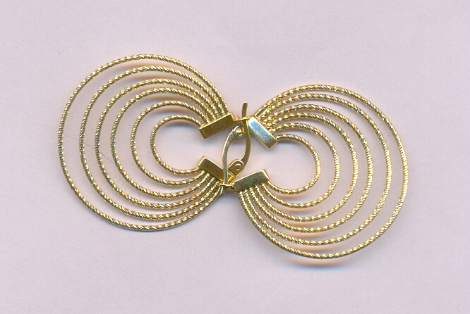 GOLD EARRING IMPORTED EXCLUSIVE