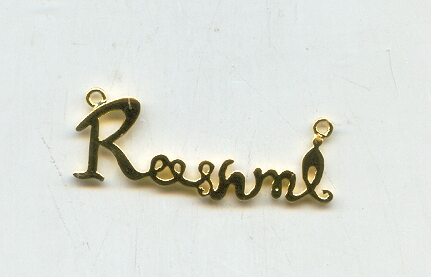 GOLD PENDENT