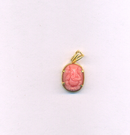 GOLD PENDENT