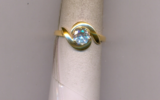 GOLD RING GENTS PLAIN EXCLUSIVE