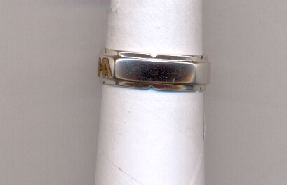 GOLD RING GENTS PLAIN EXCLUSIVE