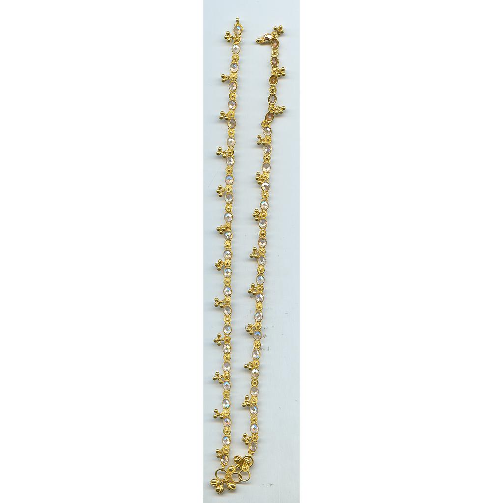 GOLD ANKLET PLAIN ESCLUSIVE
