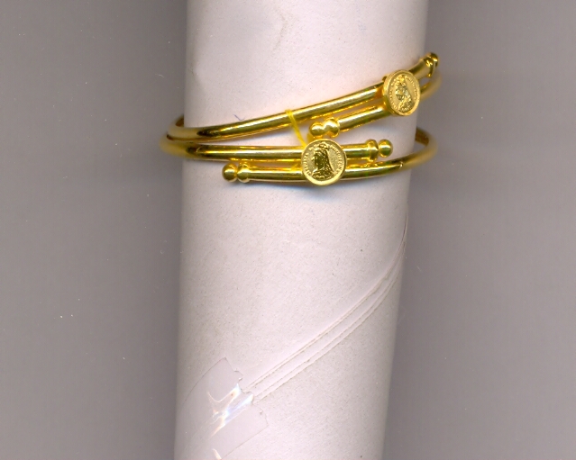 GOLD BANGLE BABY FANCY