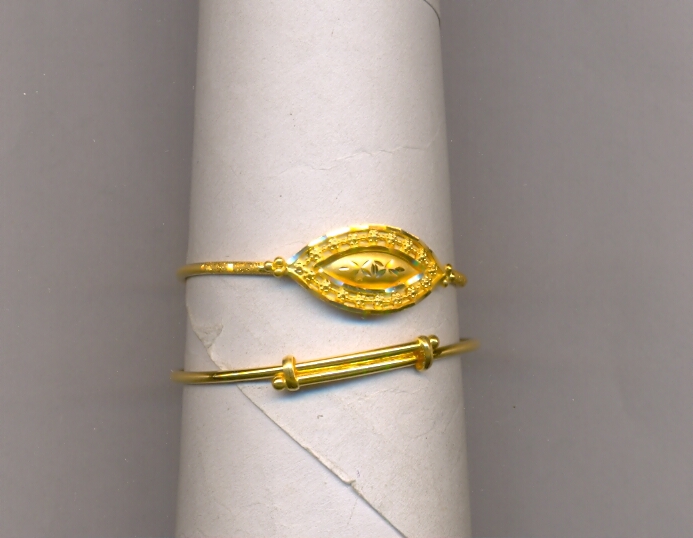 GOLD BANGLE BABY FANCY
