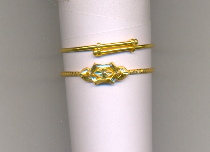 GOLD BANGLE BABY FANCY