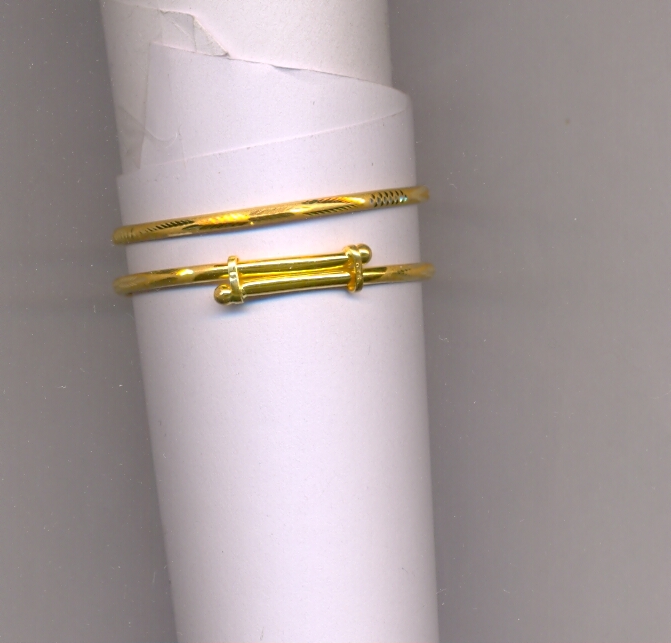 GOLD BANGLE BABY FANCY