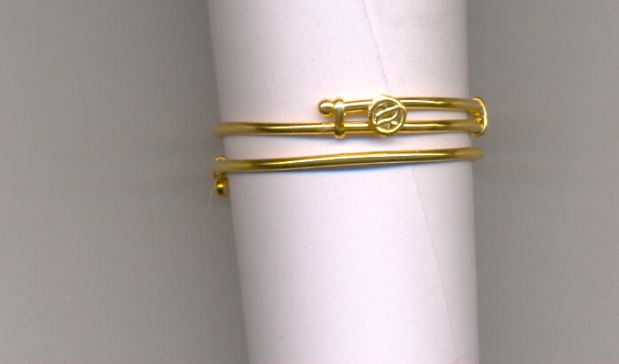 GOLD BANGLE BABY FANCY
