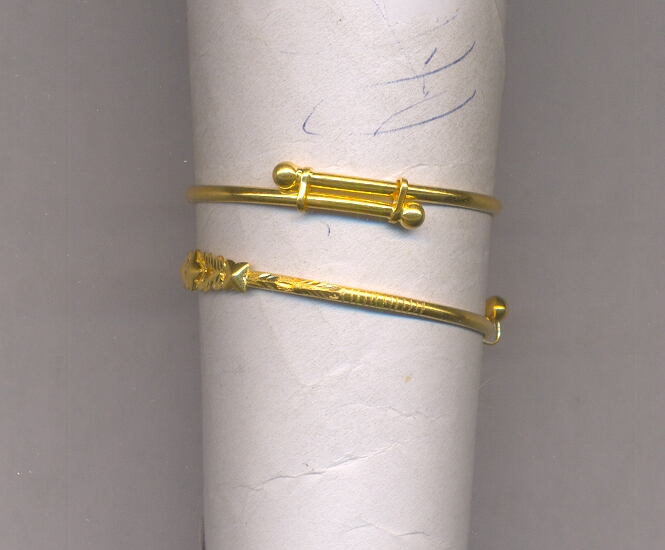 GOLD BANGLE BABY FANCY