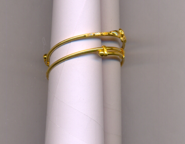 GOLD BANGLE BABY FANCY