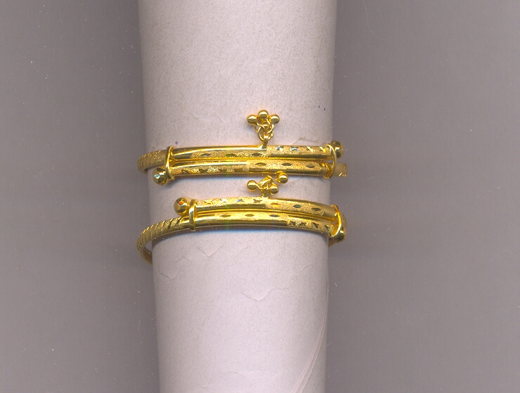 GOLD BANGLE BABY FANCY
