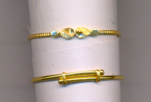 GOLD BANGLE BABY FANCY