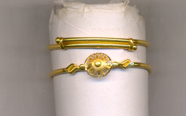 GOLD BANGLE BABY FANCY