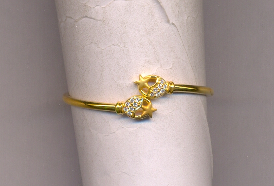 GOLD BANGLE BABY FANCY