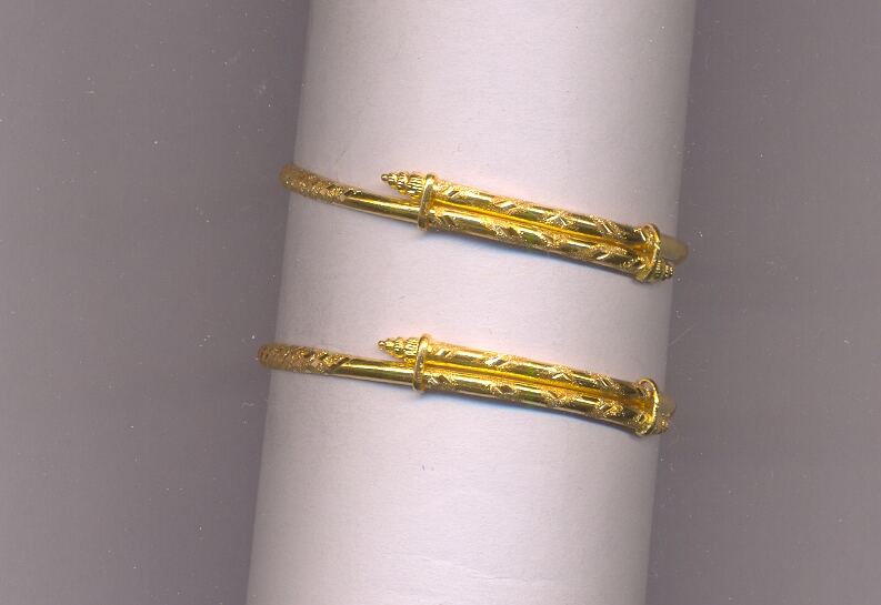 GOLD BANGLE BABY FANCY