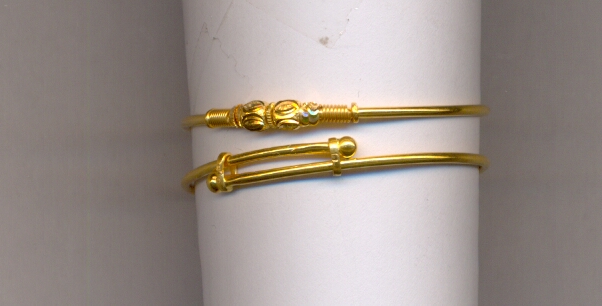 GOLD BANGLE BABY FANCY