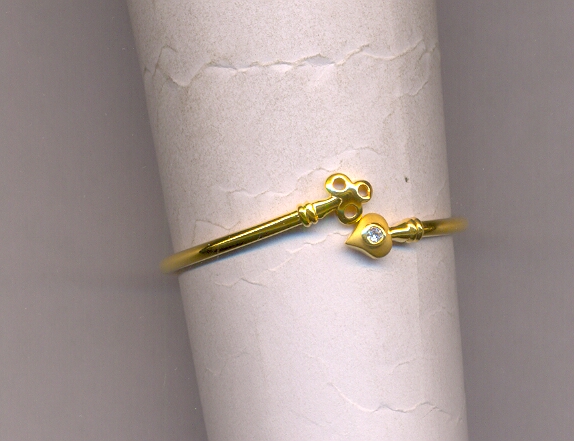 GOLD BANGLE BABY FANCY